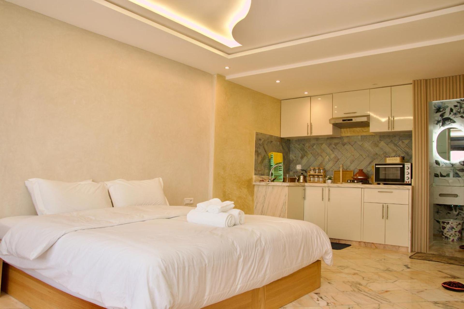 Ferienwohnung Amwaj Appts Mirleft Exterior foto