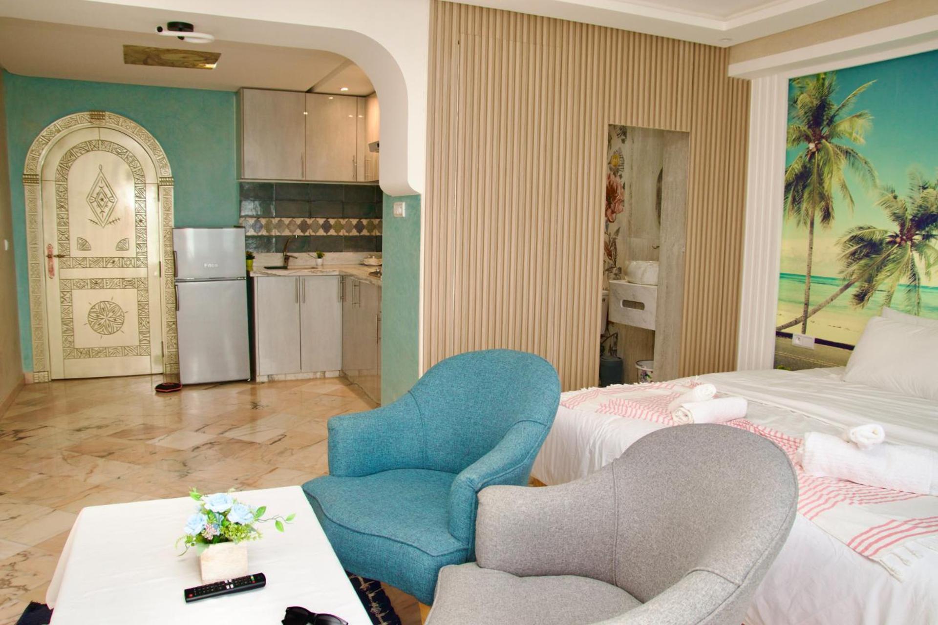 Ferienwohnung Amwaj Appts Mirleft Exterior foto