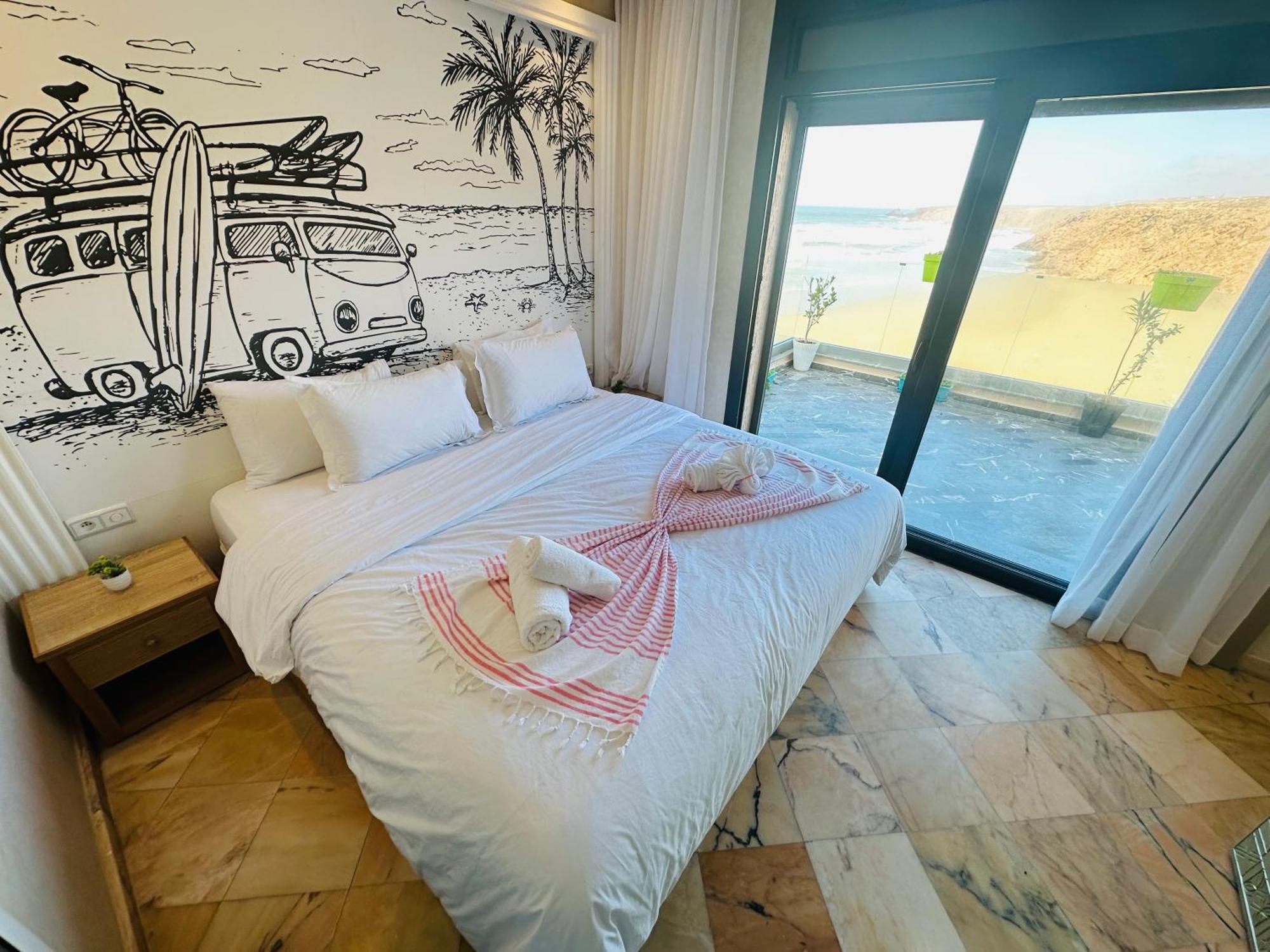 Ferienwohnung Amwaj Appts Mirleft Exterior foto